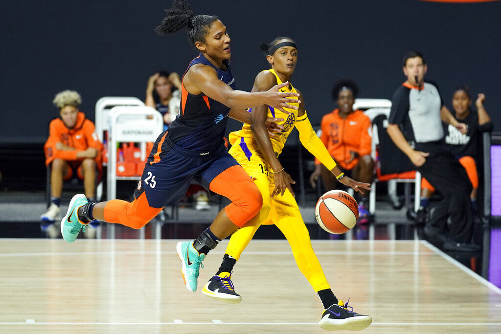 APTOPIX Sun Sparks Basketball